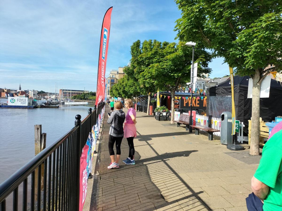 Derry-Londonderry City Centre Waterfront Appartment Exterior foto